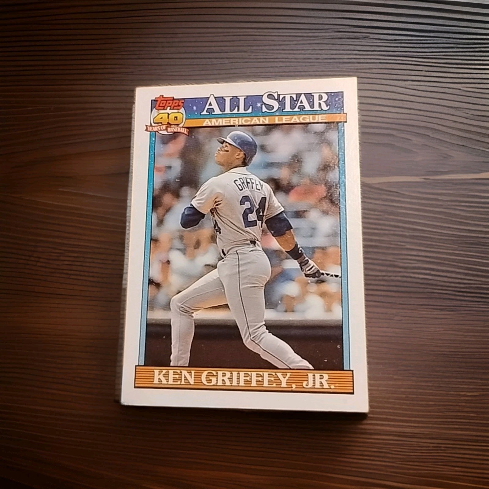 Ken Griffey Jr. 1991 Topps All-Star #403 Base - Trading Card Image