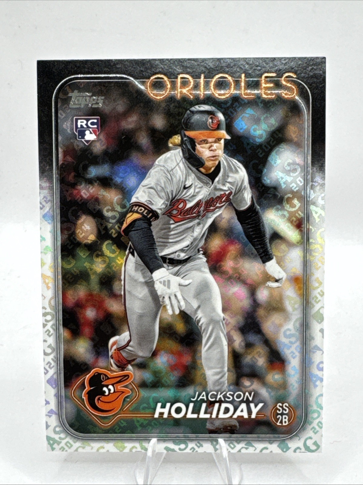 Jackson Holliday - 2024 Topps Chrome Base Rookie Card Base Rookie Card - Trading Card Image