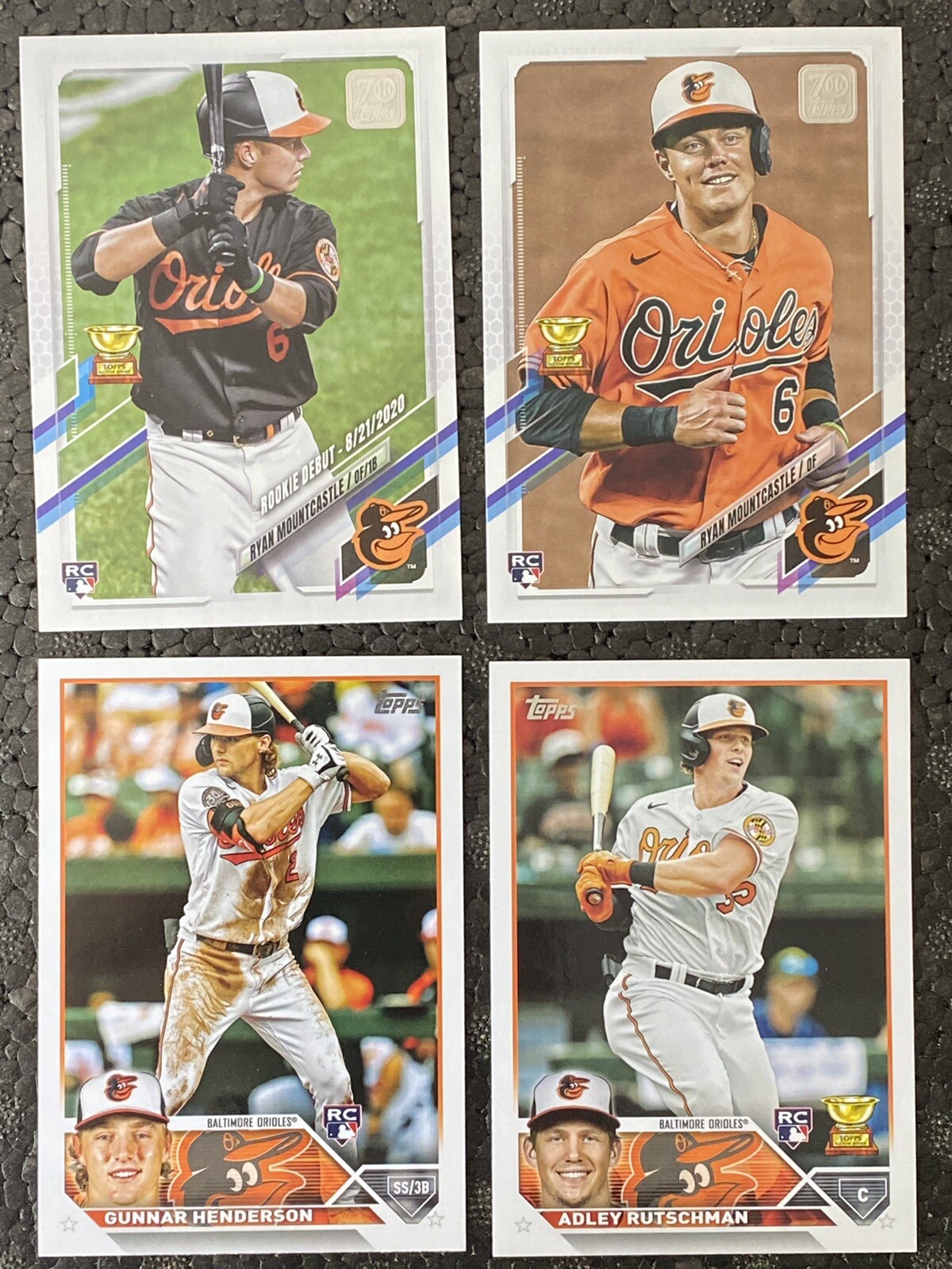 2021 Topps Ryan Mountcastle Rookie Debut Base - Trading Card Image