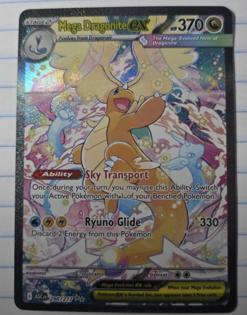 Mega Dragonite EX (Full Art Secret Rare)