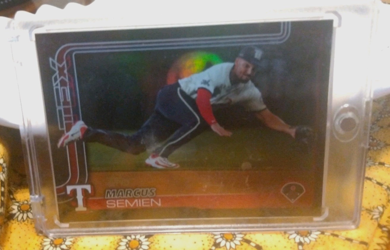 Marcus Semien - Topps X Tek Base - Trading Card Image