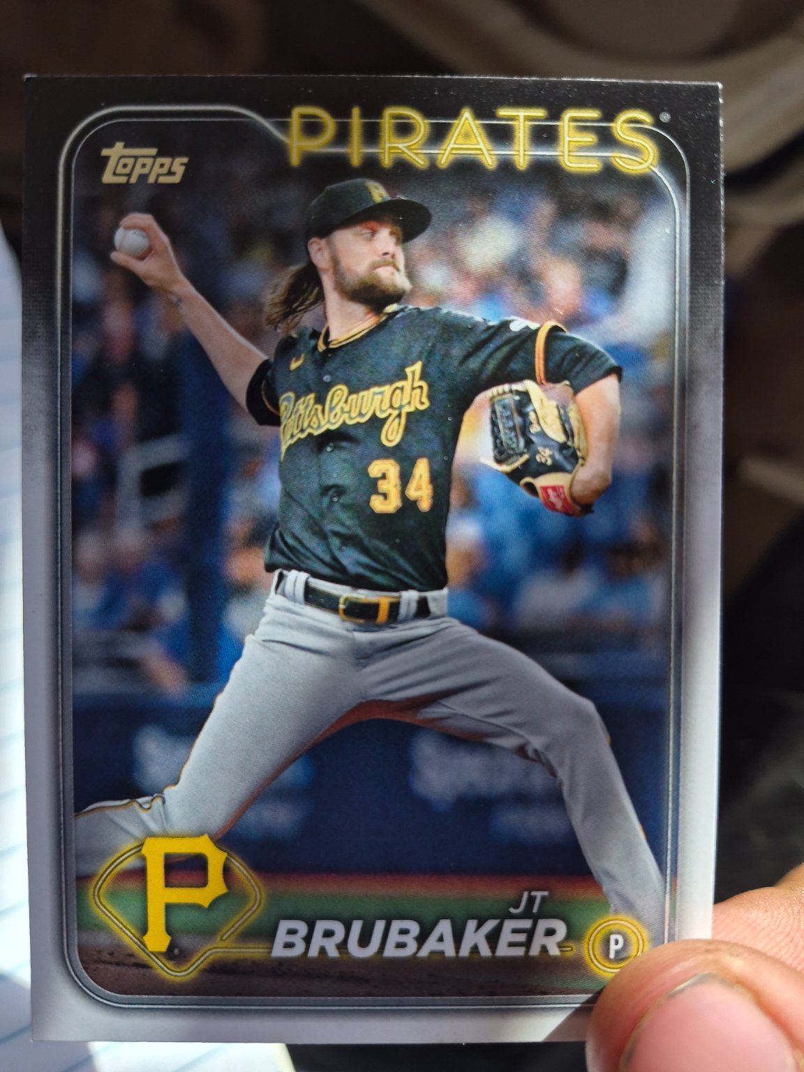 JT Brubaker 2023 Topps Series Two Base Card #635 Base - Trading Card Image