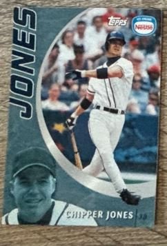 Chipper Jones - Nestle Ice Cream Nestle Ice Cream Promo - Trading Card Image