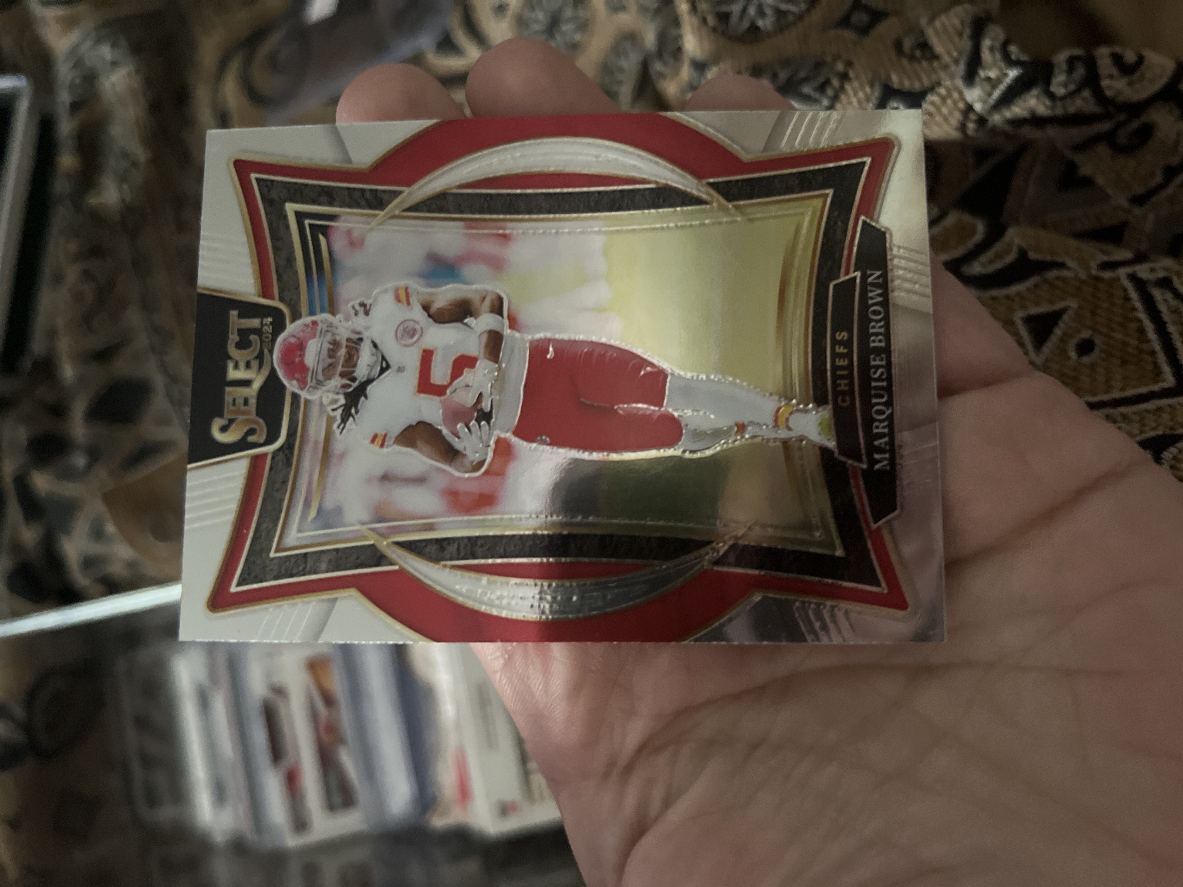 Marquise Brown 2024 Panini Select Base Base - Trading Card Image