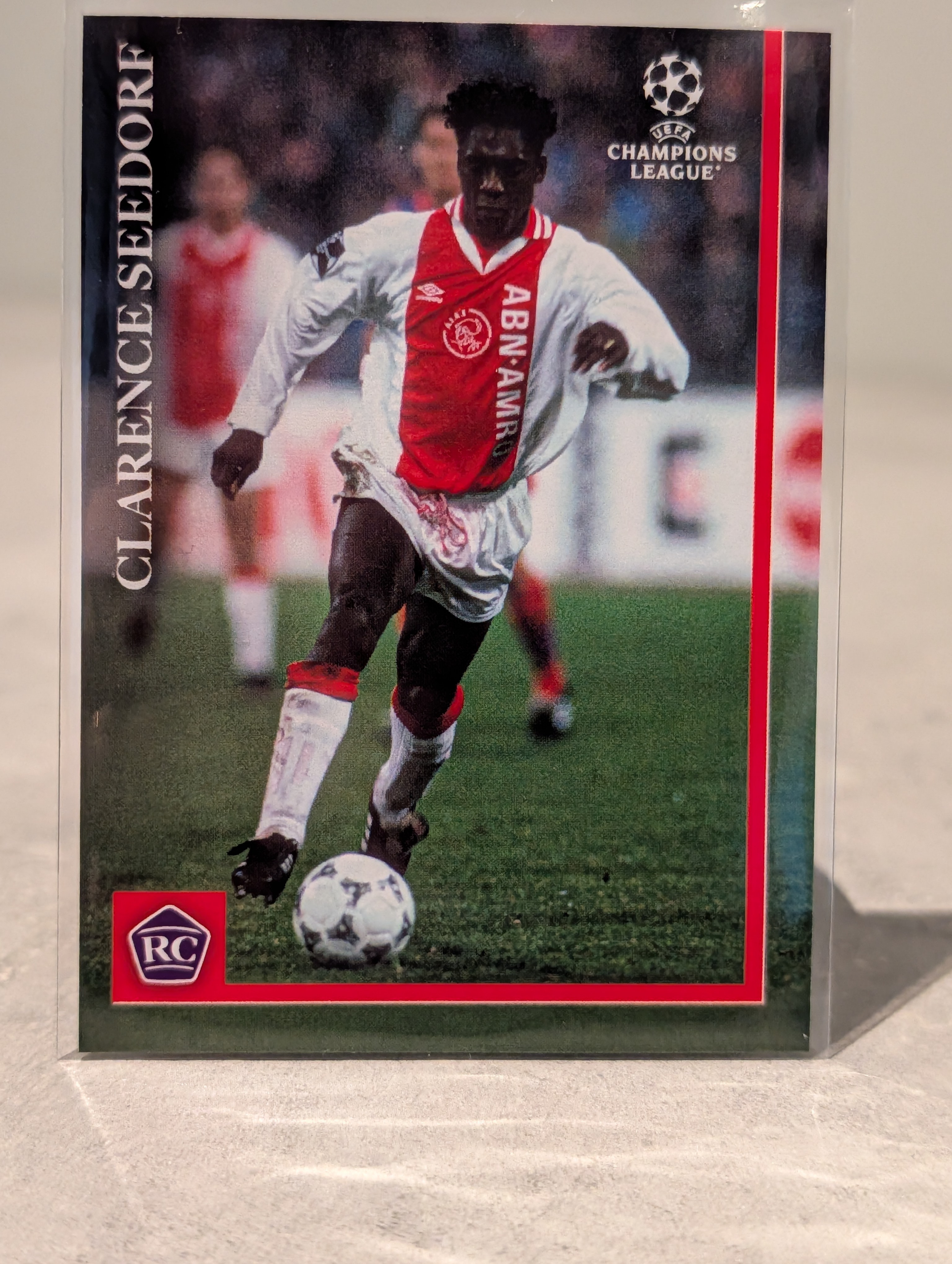 Clarence Seedorf Rookie Card Base - Trading Card Image