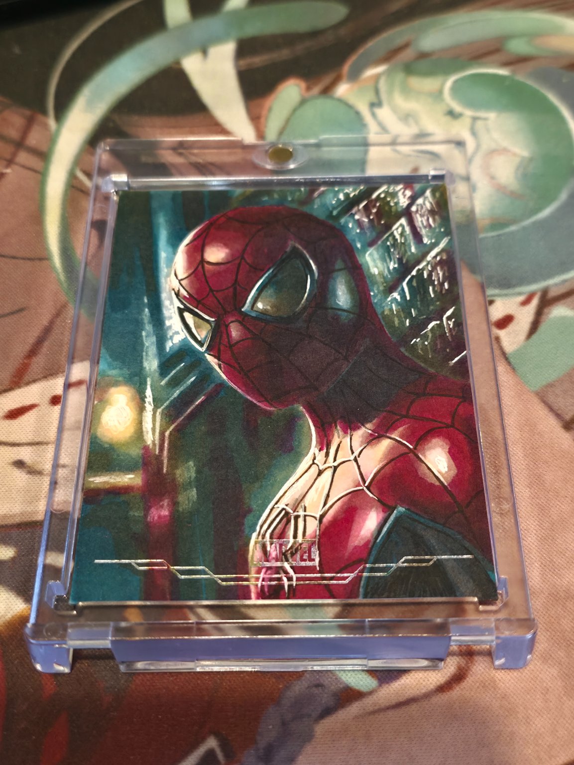Spider-Man Sketch Card Sketch Card - Trading Card Image