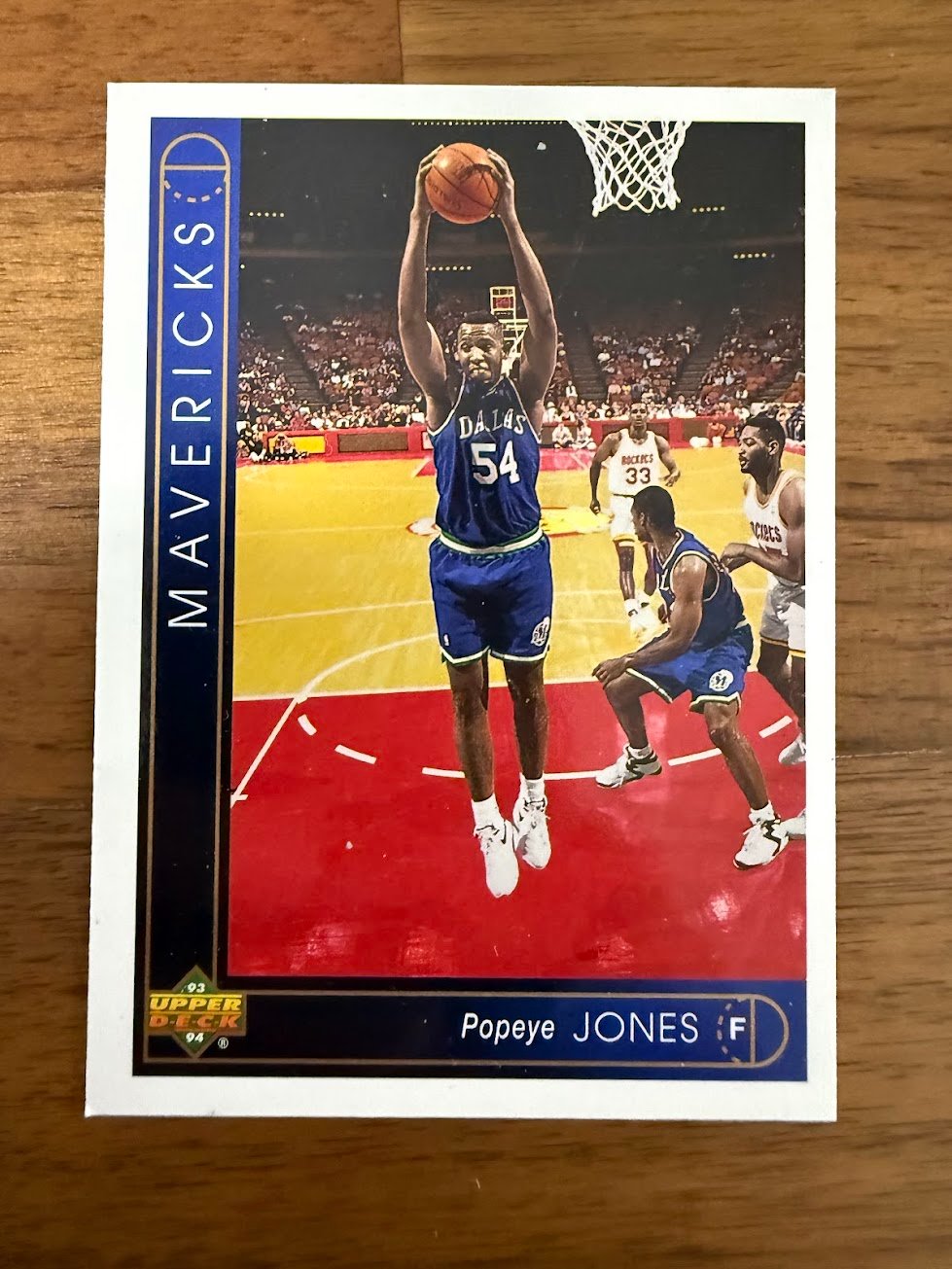 Popeye Jones #420 Base - Trading Card Image