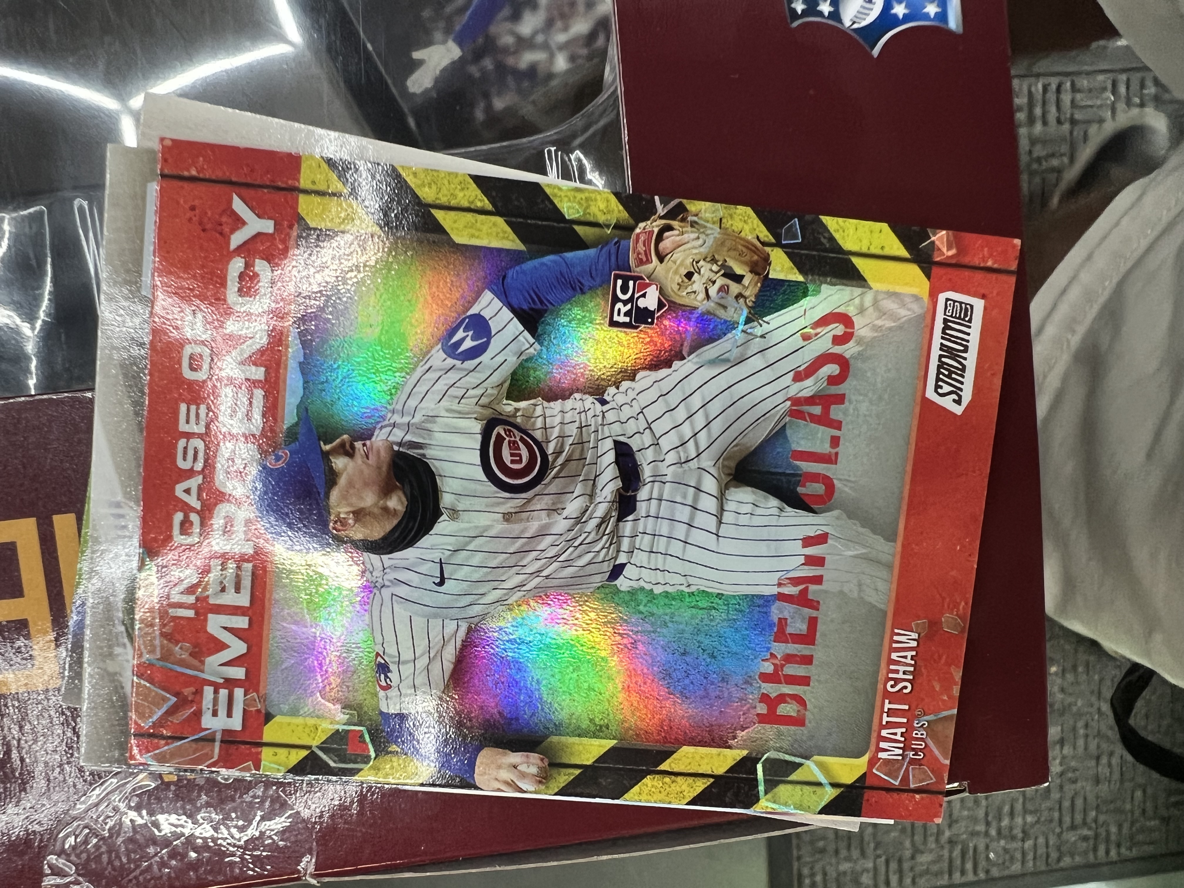 Matt Shaw - In Case of Emergency Break Glass In Case of Emergency Break Glass Insert Near Mint - Trading Card Image