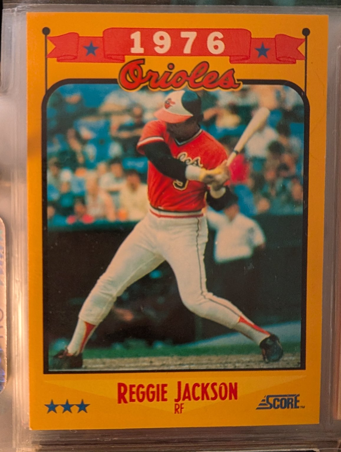 Reggie Jackson - A Salute to Reggie Jackson Base - Trading Card Image
