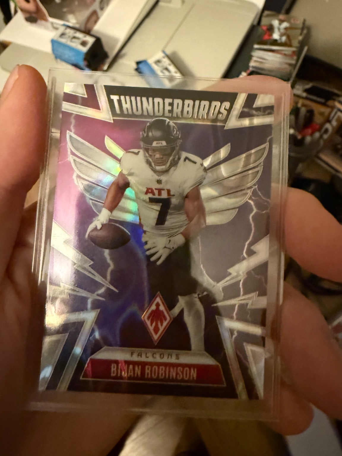 Bijan Robinson Thunderbirds Insert Thunderbirds Insert - Trading Card Image