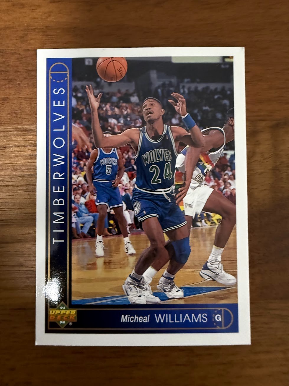 Micheal Williams Base - Trading Card Image