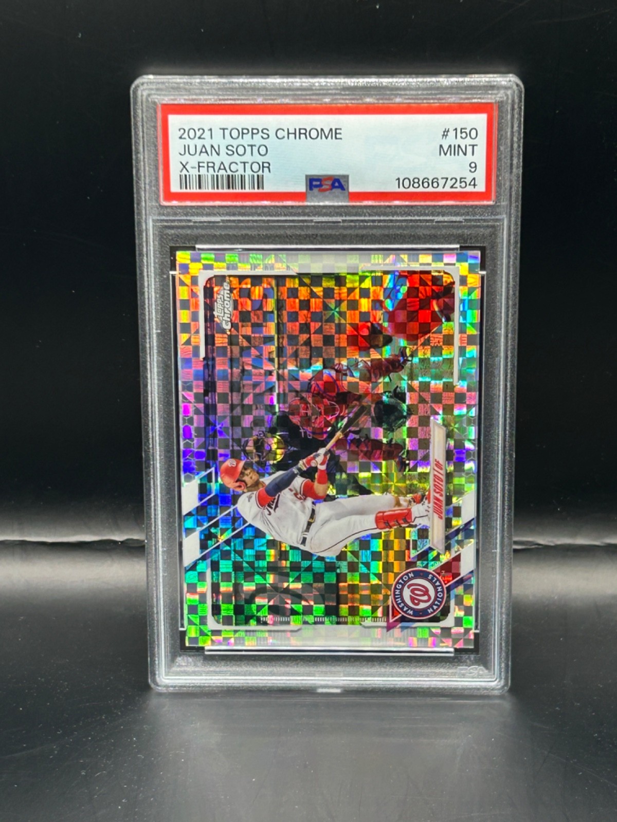 Juan Soto X-Fractor X-Fractor Mint - Trading Card Image