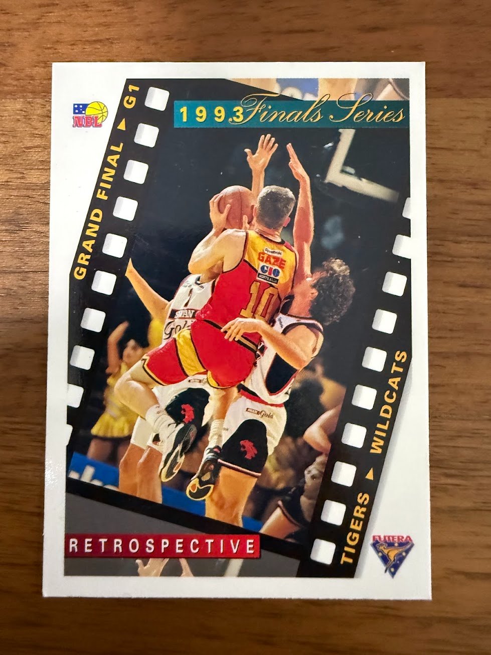 1993 NBL Finals Series Retrospective (Tigers vs. Wildcats) Base - Trading Card Image