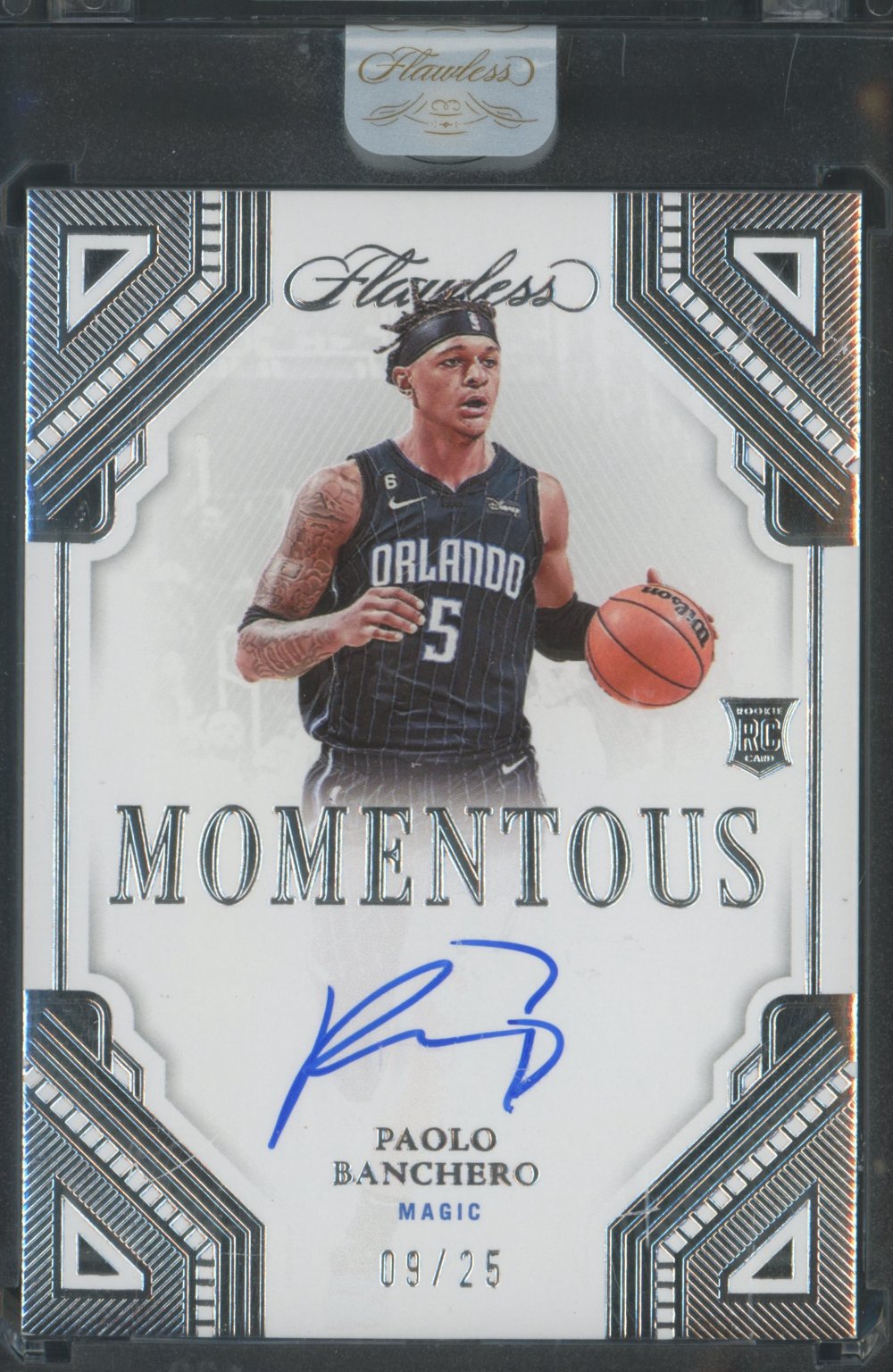 Paolo Banchero Momentous Rookie Autographs /25 Momentous Rookie Autographs /25 - Trading Card Image