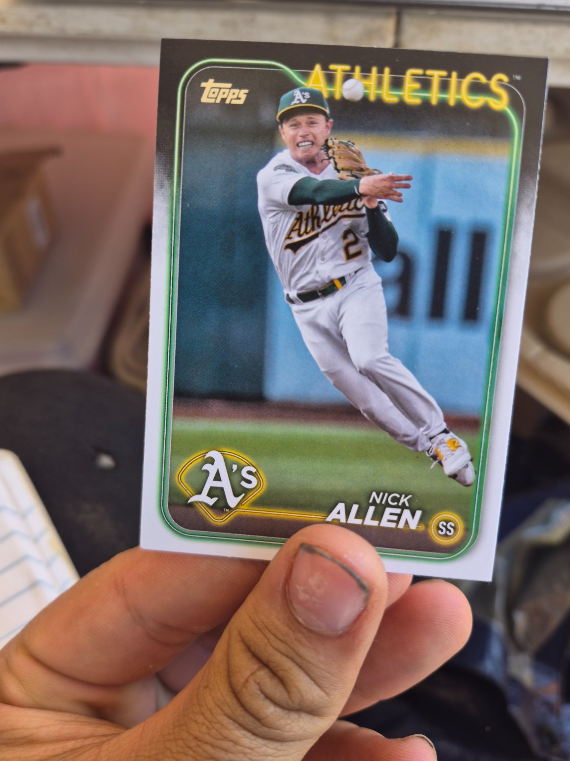 Nick Allen 2024 Topps Series Two #599 Base - Trading Card Image
