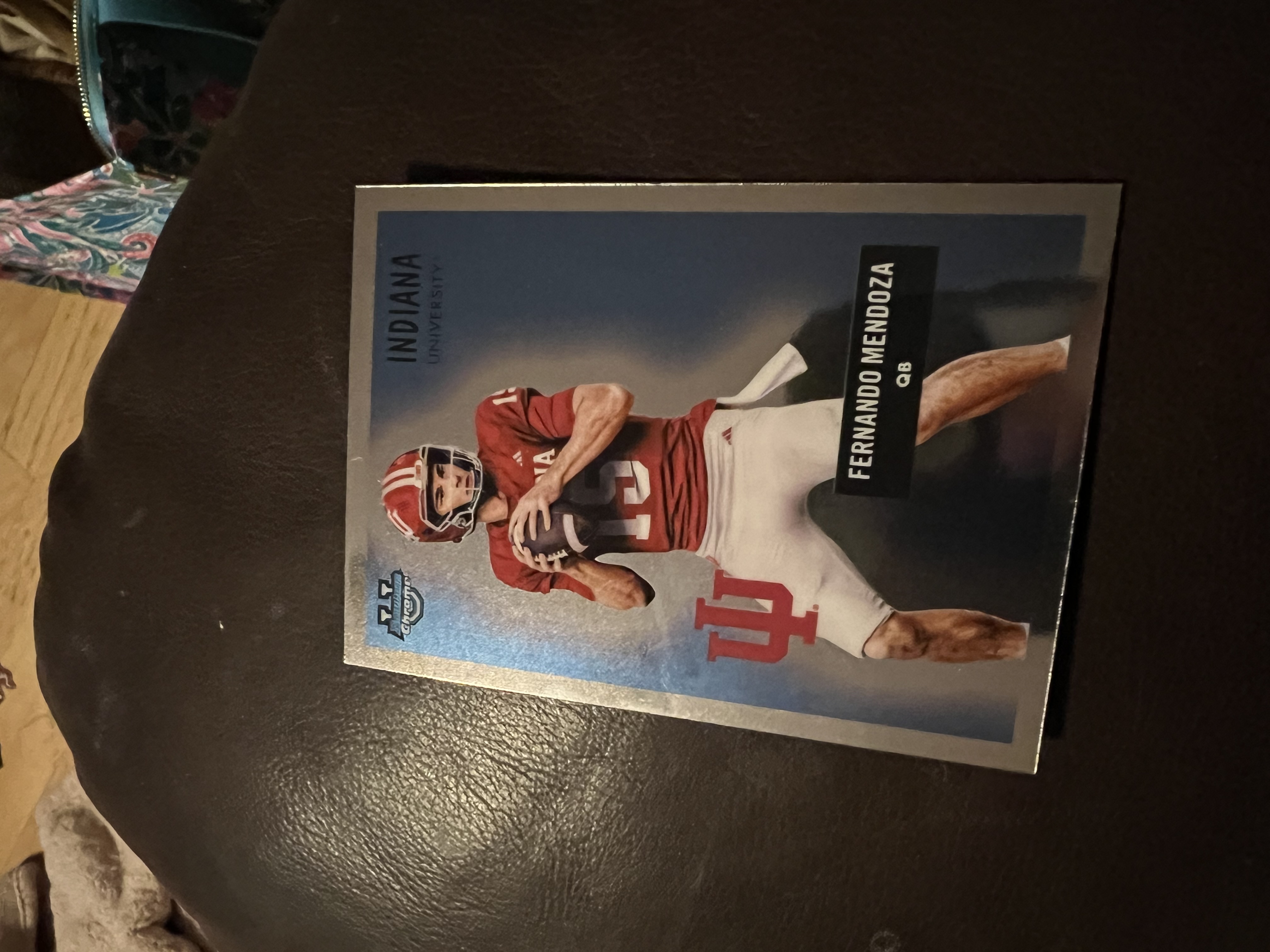 Fernando Mendoza 2023 Bowman Chrome 1st Bowman Base Near Mint - Trading Card Image