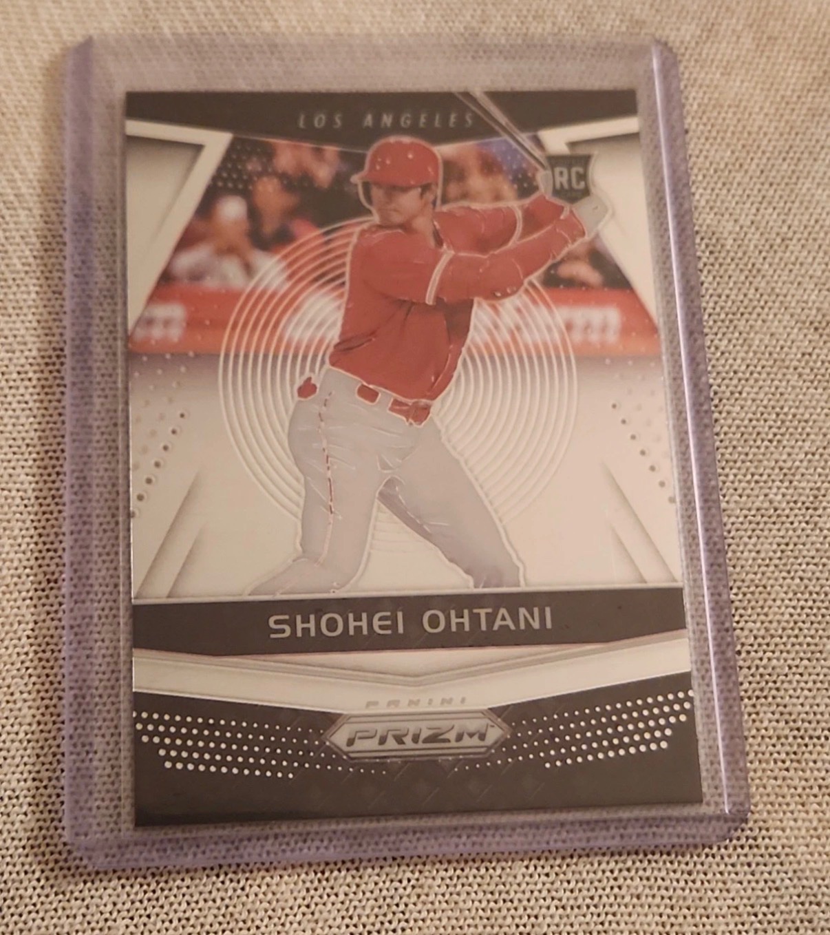 Shohei Ohtani 2018 Panini Prizm Rookie Card