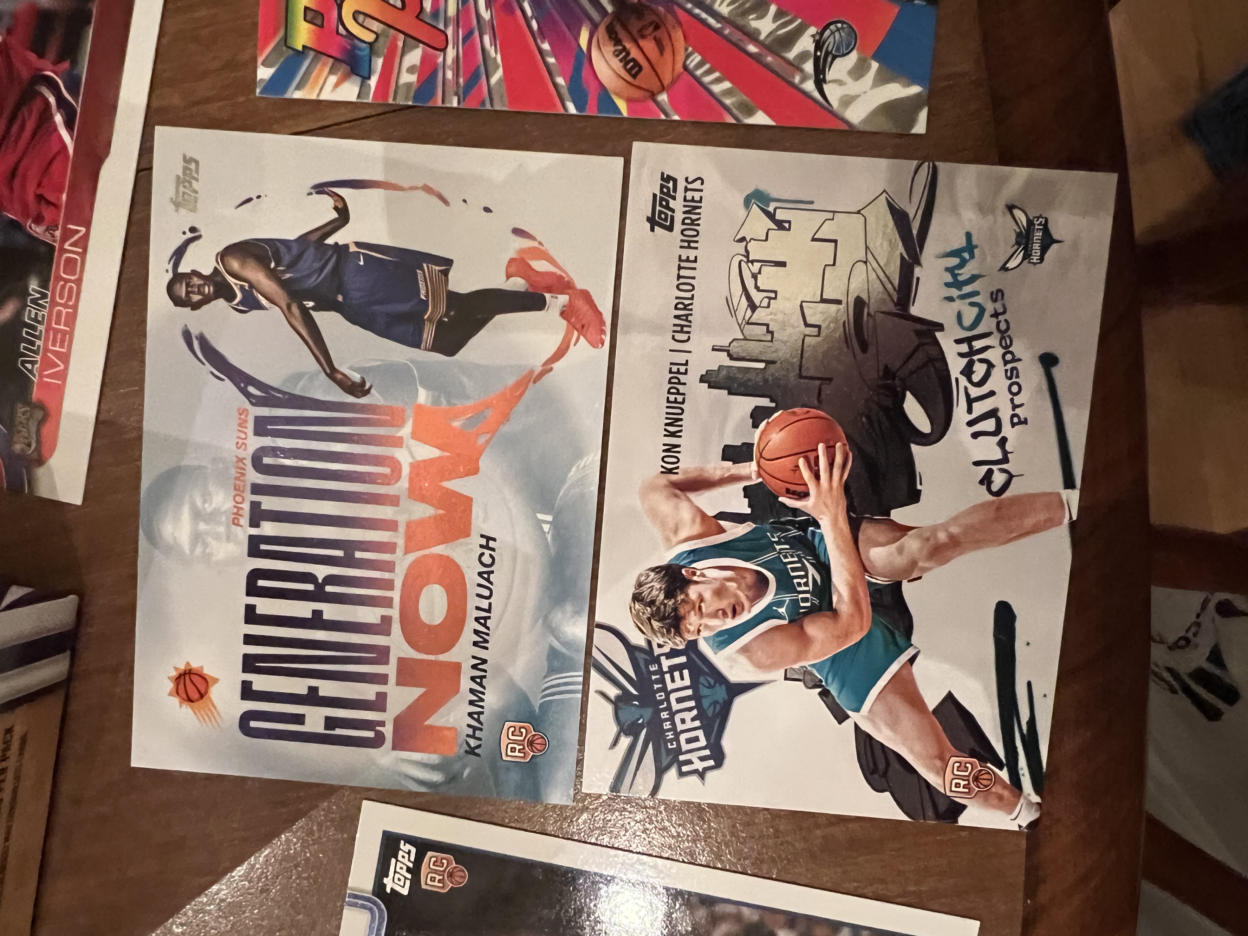 Khaman Maluach - Generation Now Rookie Card Base (or Holofoil if applicable from image, but not clearly visible) Near Mint - Trading Card Image