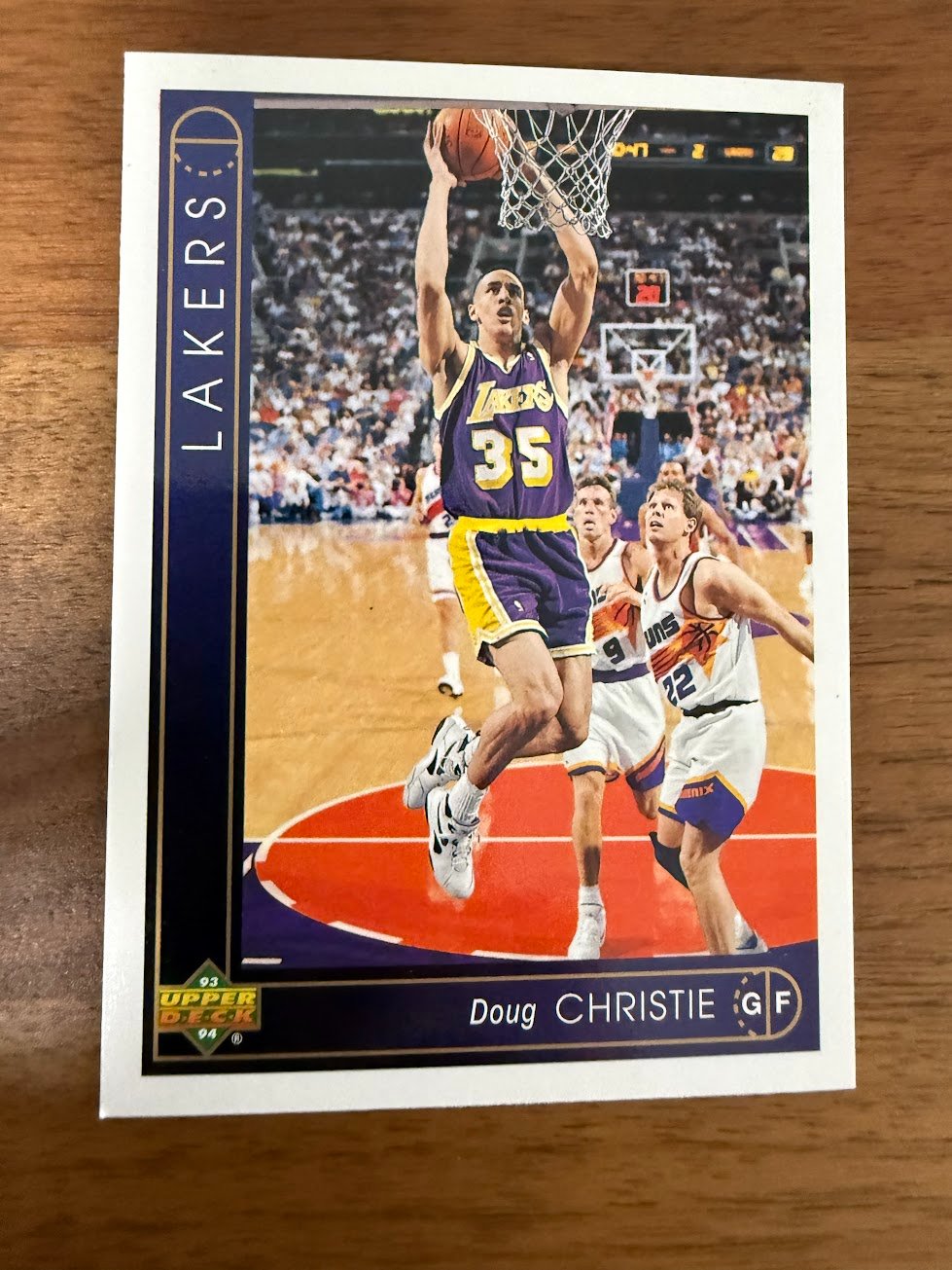 1993-94 Upper Deck Doug Christie Base - Trading Card Image