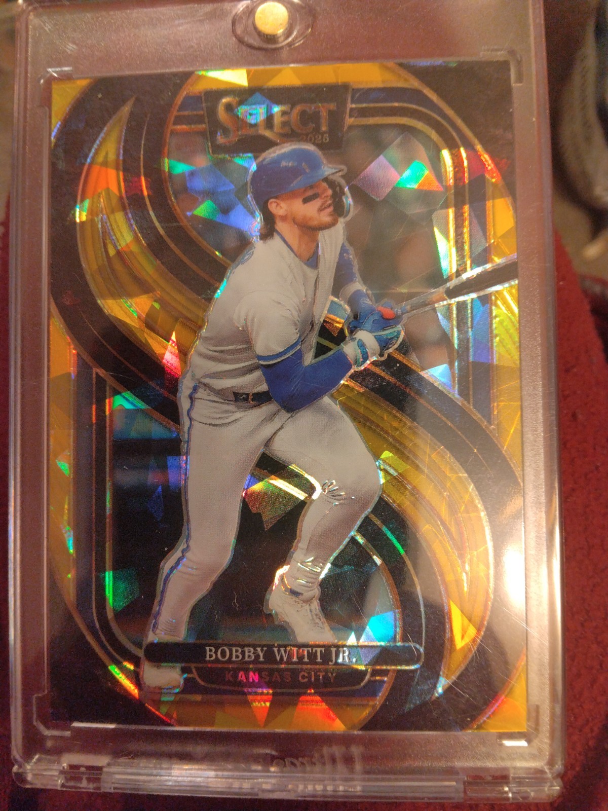 Bobby Witt Jr. 2025 Panini Select Kaleidoscope Prizm Kaleidoscope Prizm - Trading Card Image