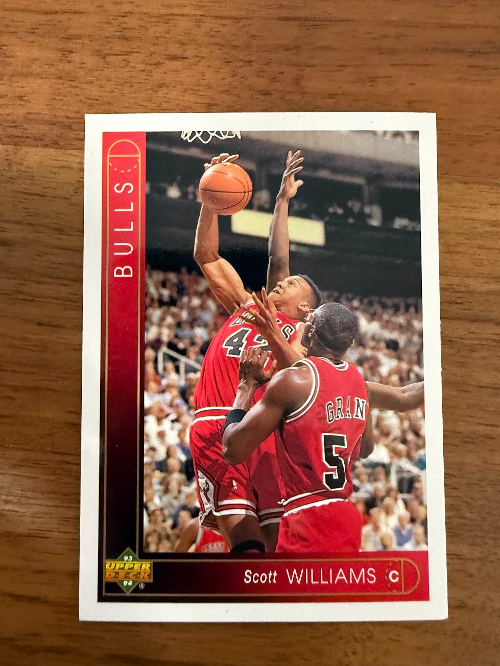 Scott Williams Base - Trading Card Image