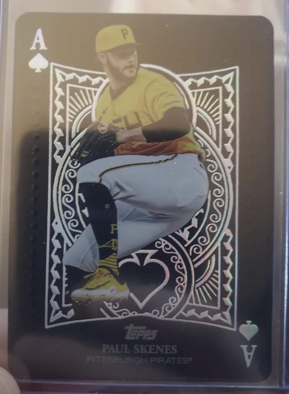 Paul Skenes - Aces Insert Aces Insert Near Mint - Trading Card Image