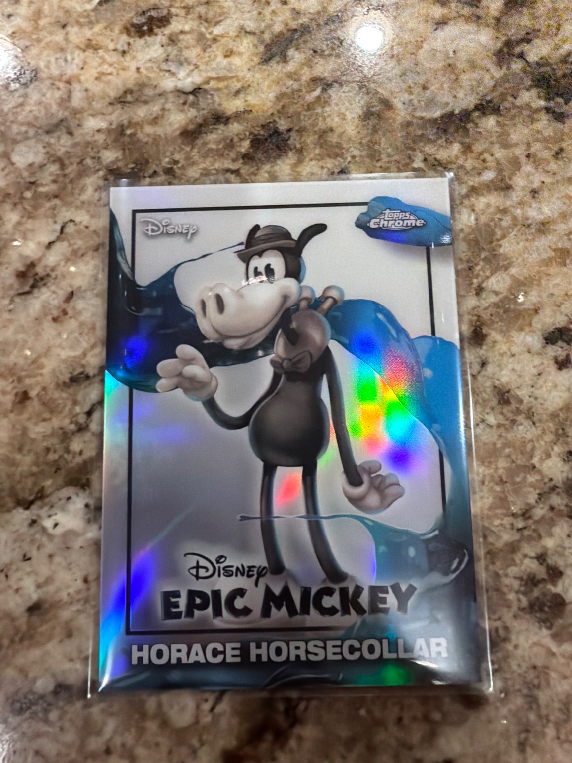 Horace Horsecollar Refractor - Trading Card Image