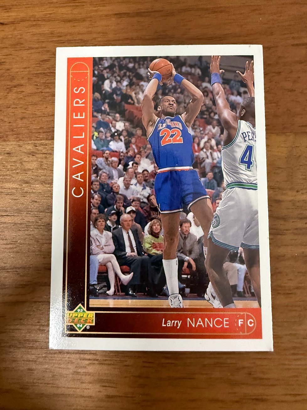 Larry Nance Base - Trading Card Image