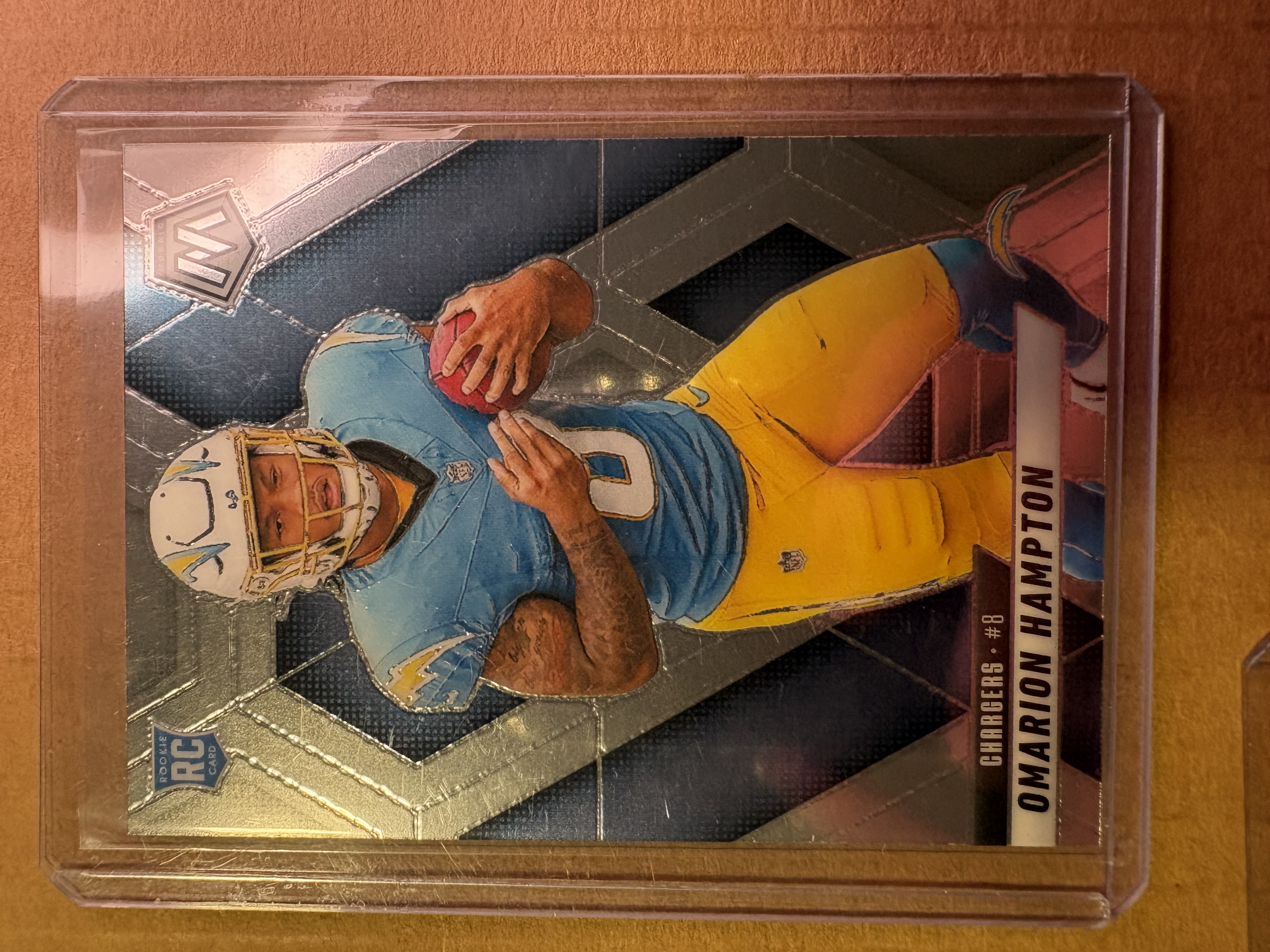 Omarion Hampton Mosaic Rookie Card Base - Trading Card Image