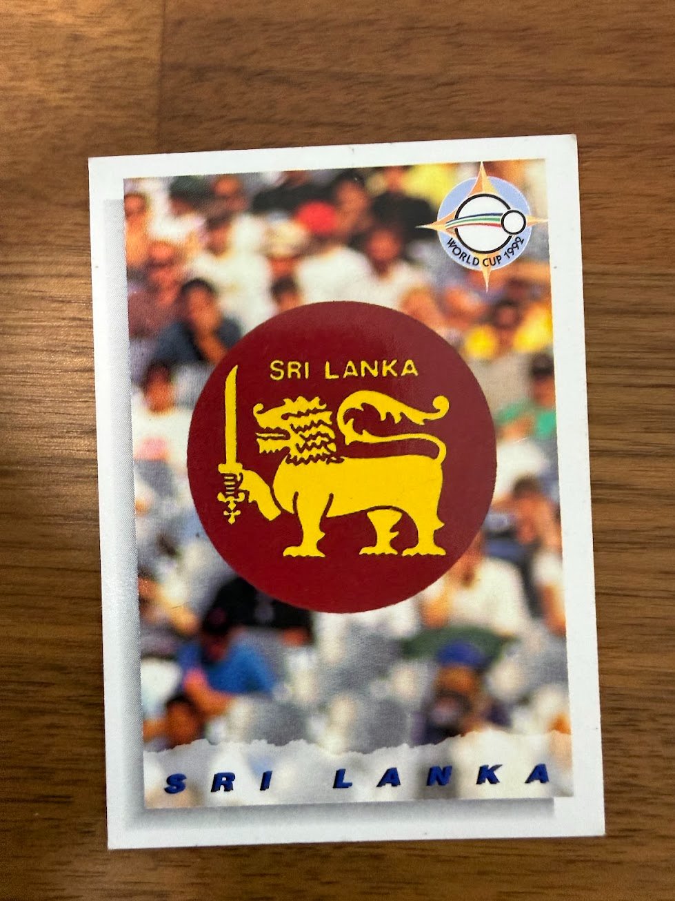 Sri Lanka Team Card Team Logo - Trading Card Image