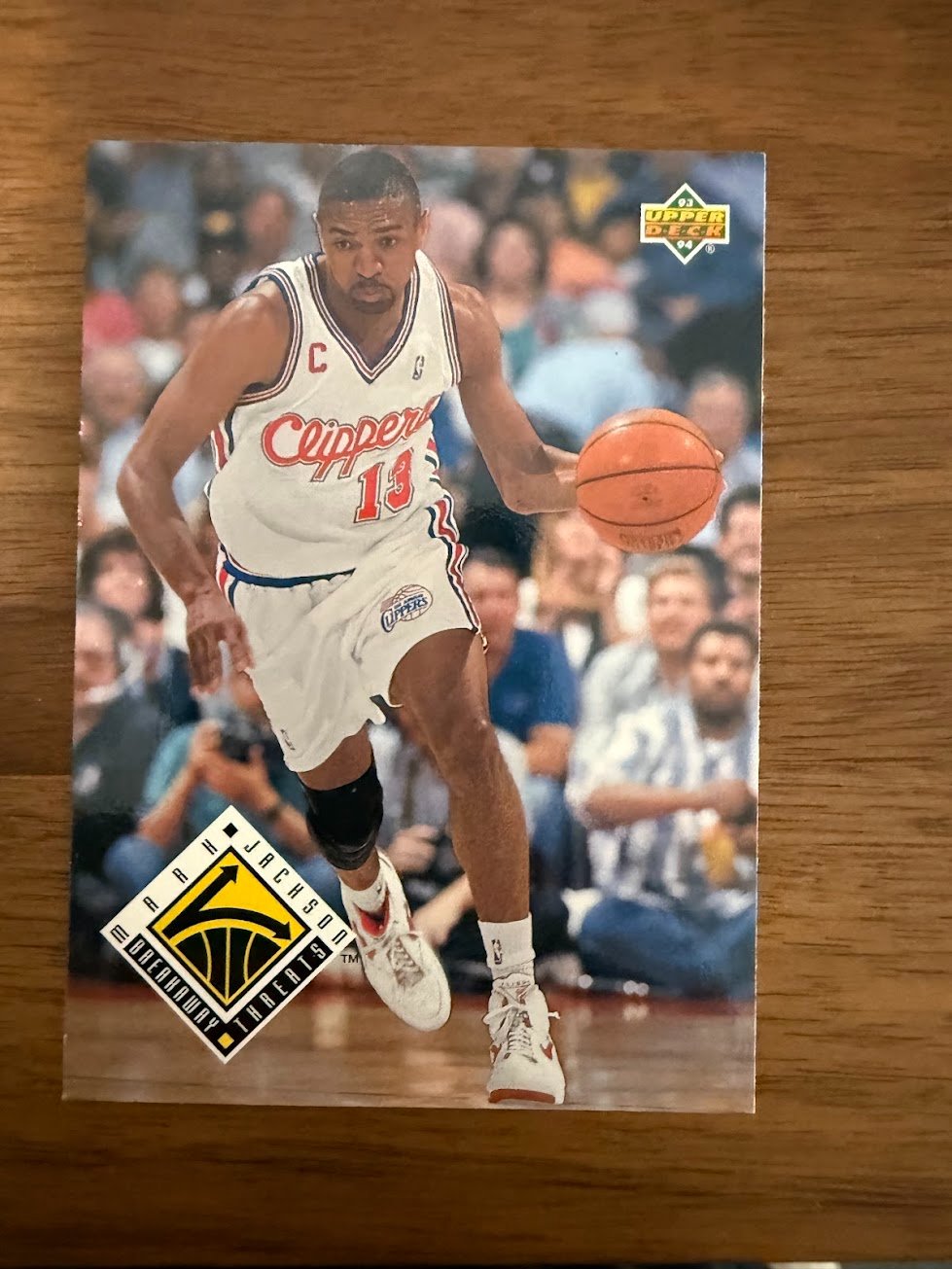 Mark Jackson - Breakaway Threats Breakaway Threats Insert - Trading Card Image