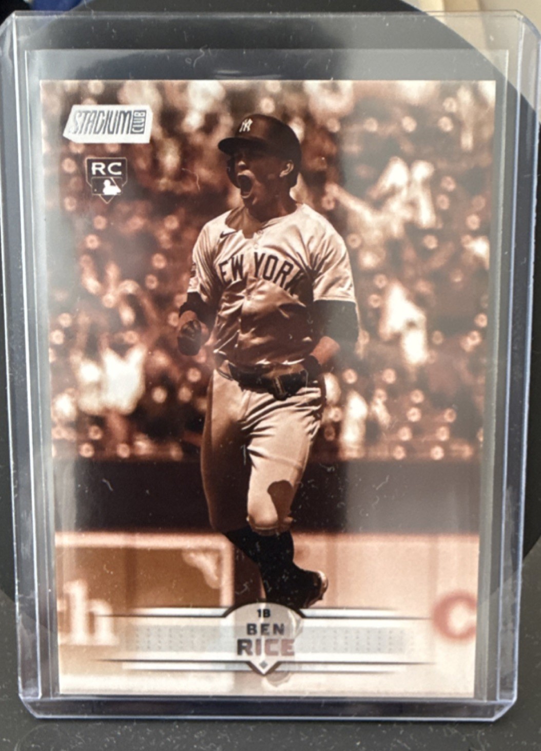 Ben Rice Rookie Card Base - Trading Card Image