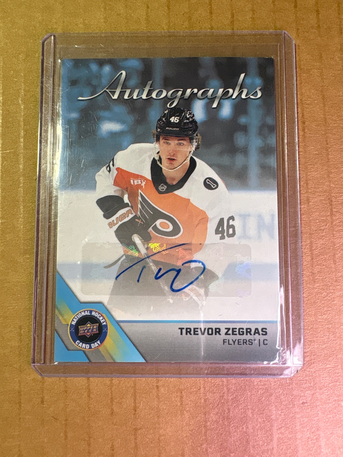 Trevor Zegras Autographs Autographs - Trading Card Image