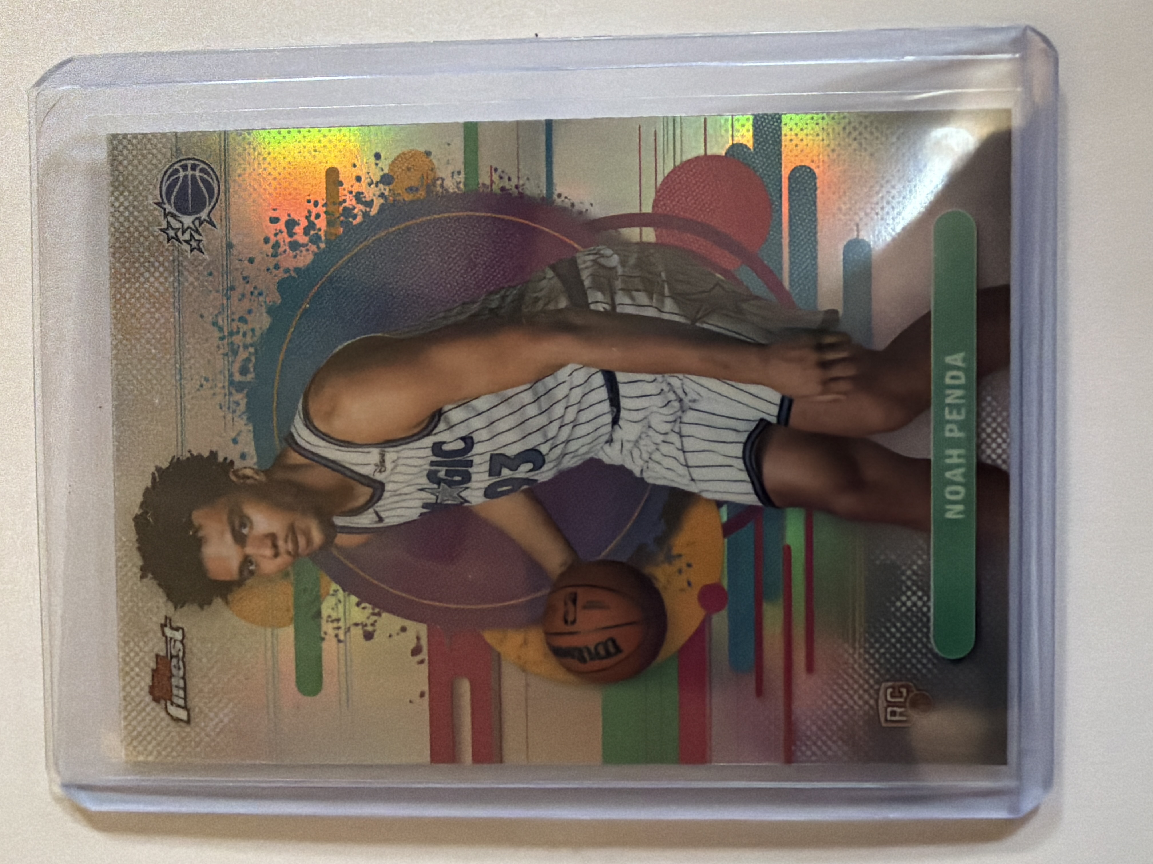 Noah Penda Refractor RC Refractor - Trading Card Image