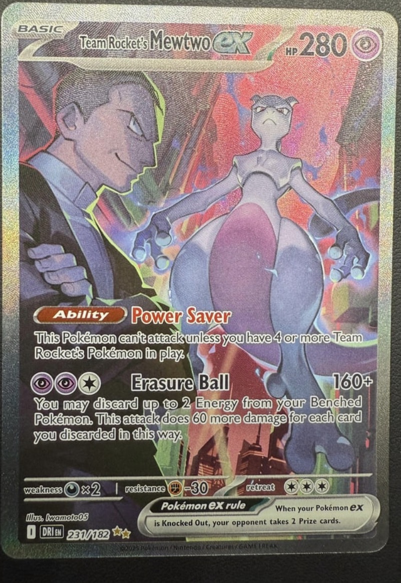 Team Rocket's Mewtwo ex