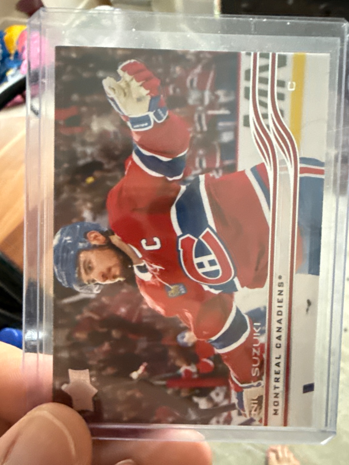 Nick Suzuki 2023-24 Upper Deck Series 1 Base Base - Trading Card Image