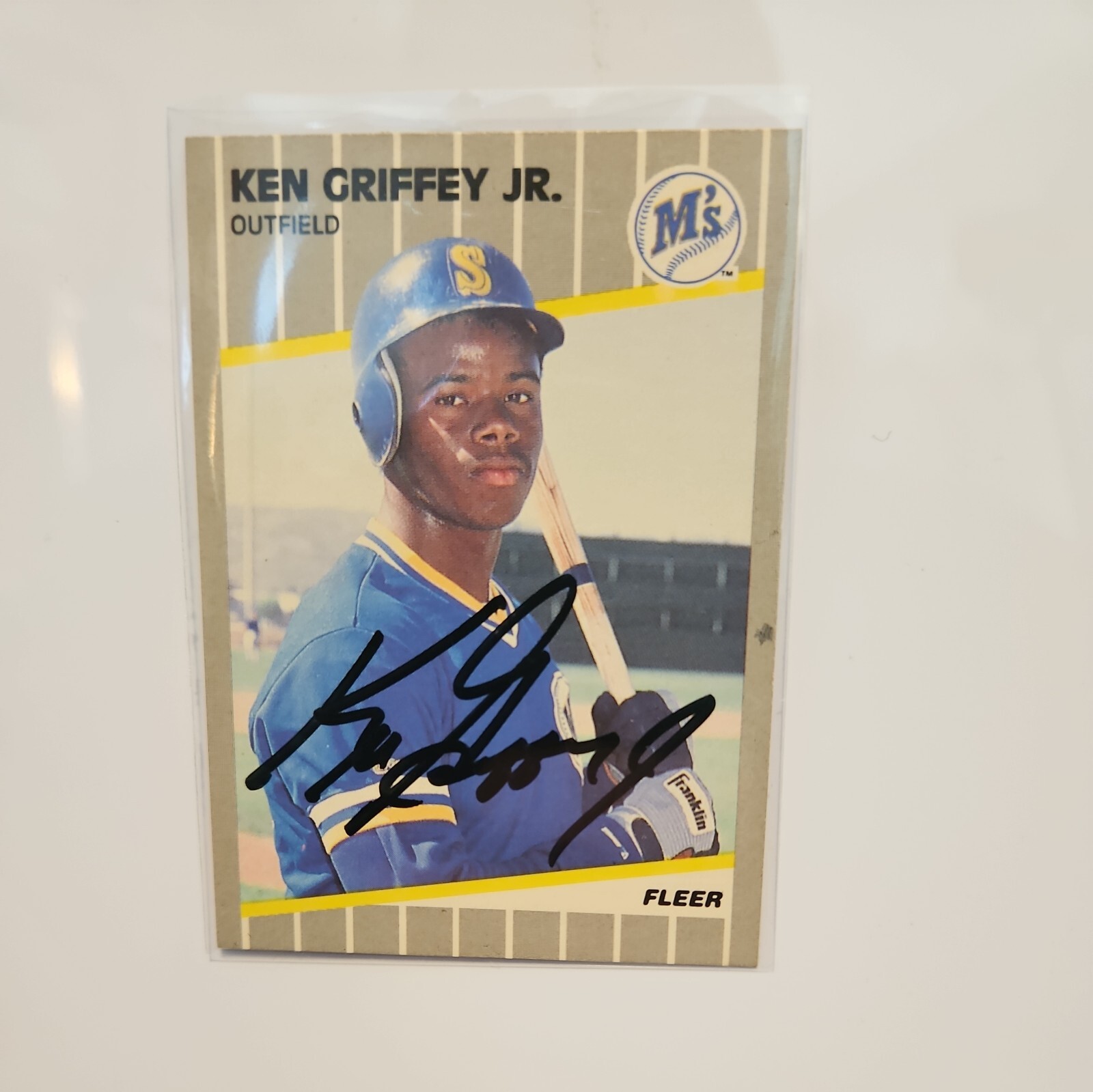 Ken Griffey Jr. 1989 Fleer #381 Base - Trading Card Image