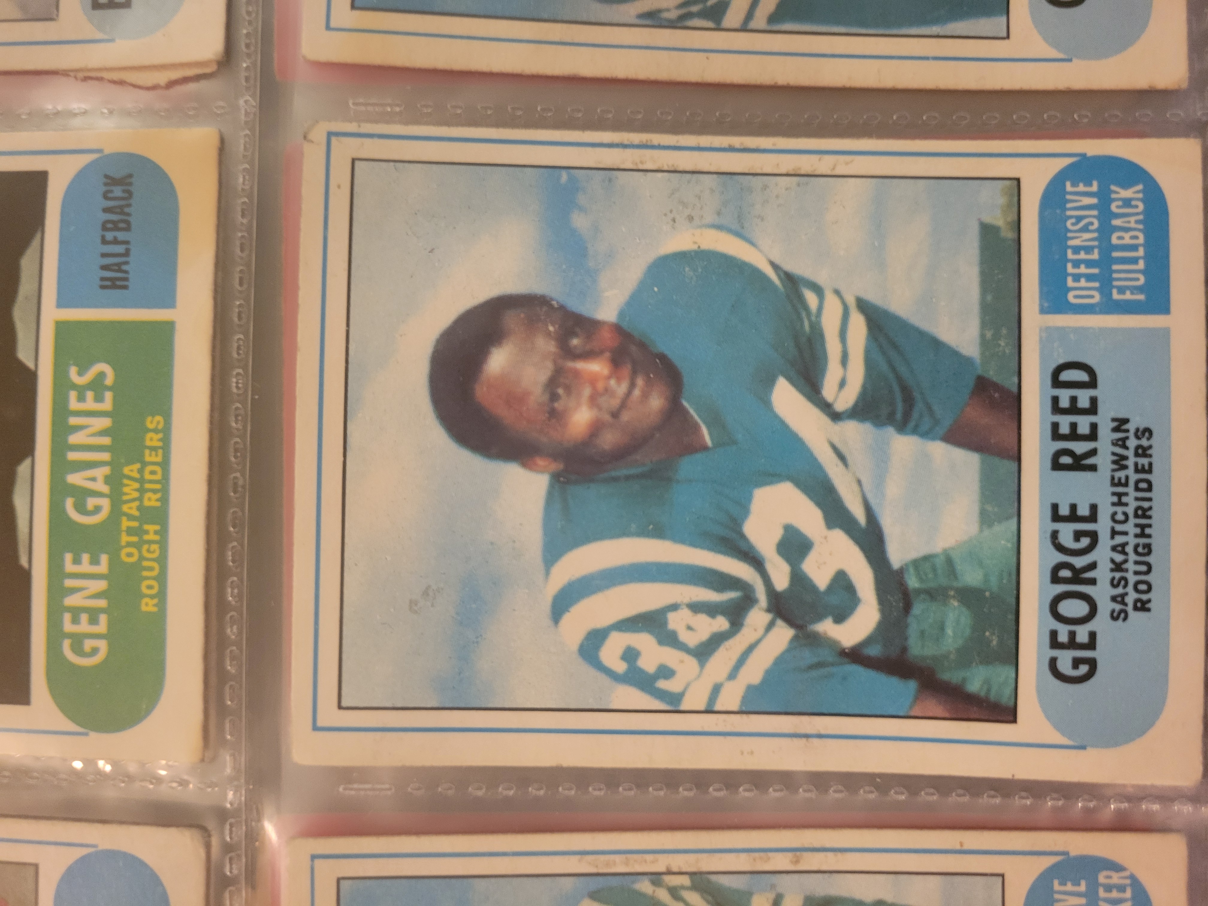 George Reed Base - Trading Card Image