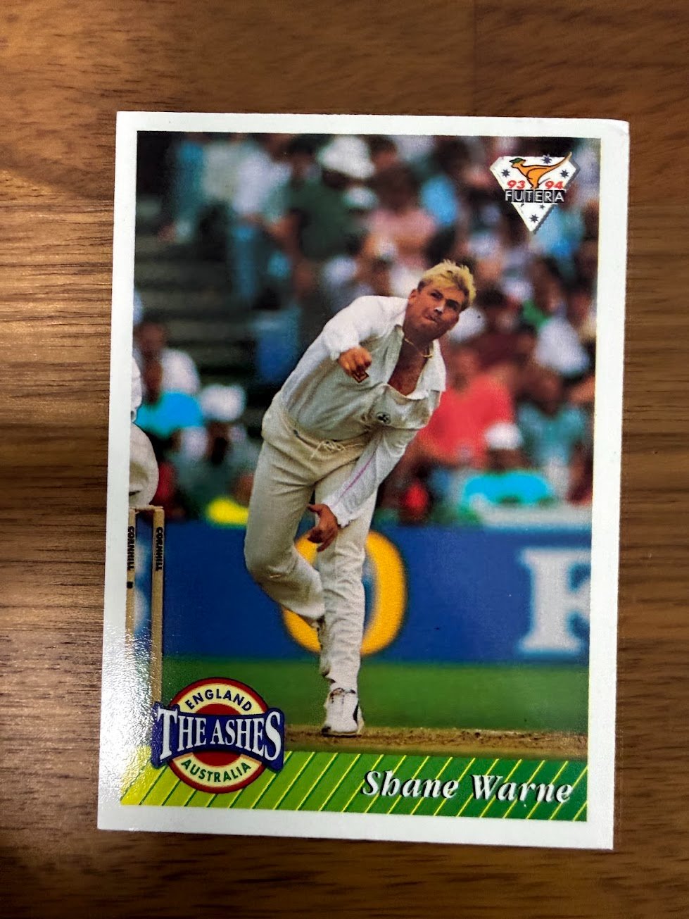 Shane Warne Base - Trading Card Image
