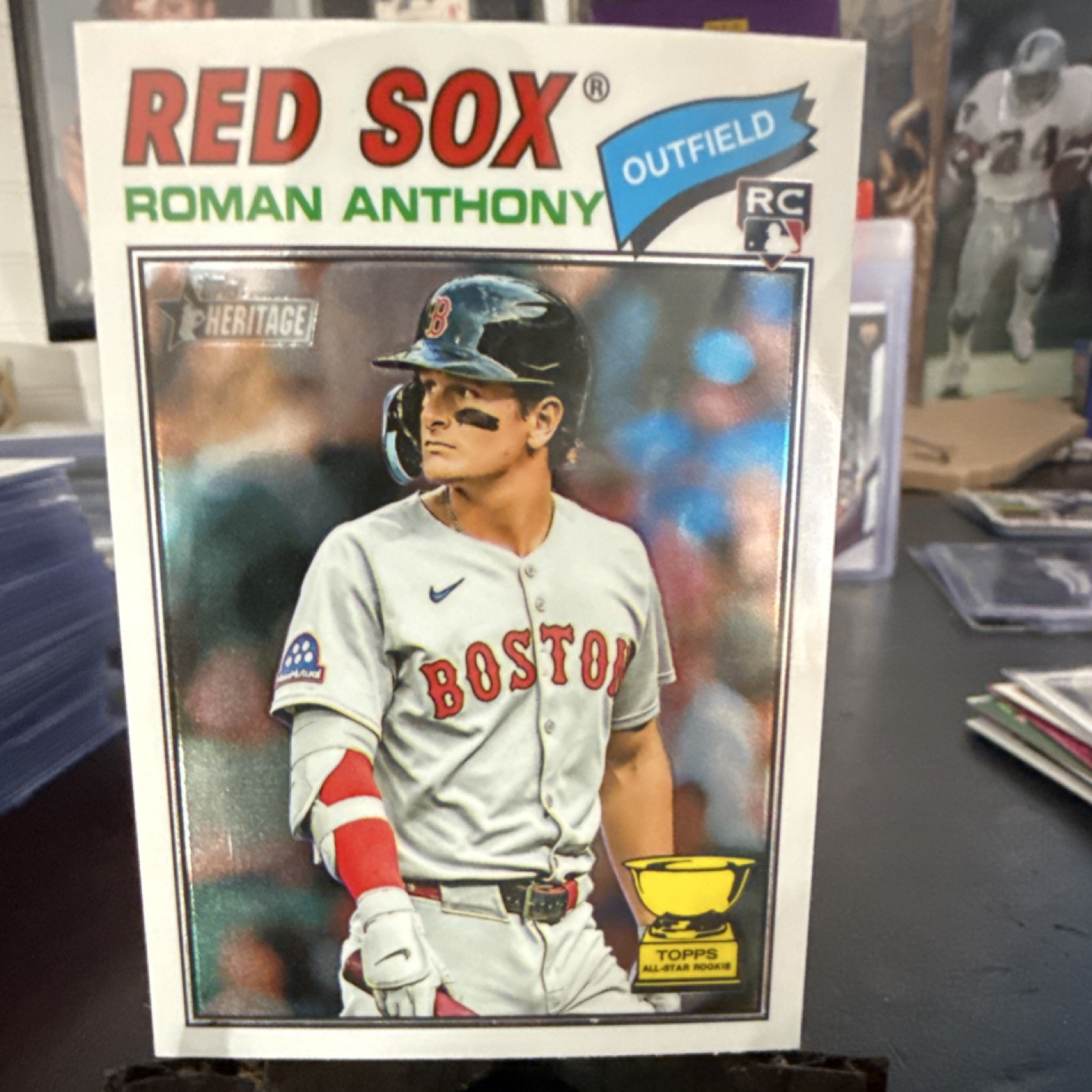 Roman Anthony - Boston Red Sox - Outfield - Rookie Card Base - Trading Card Image