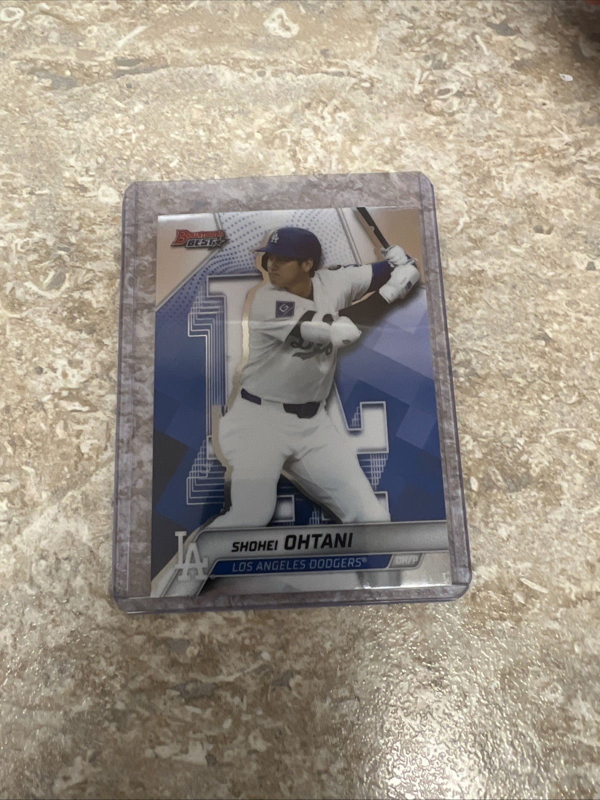 Shohei Ohtani Bowman's Best Base Card Base - Trading Card Image
