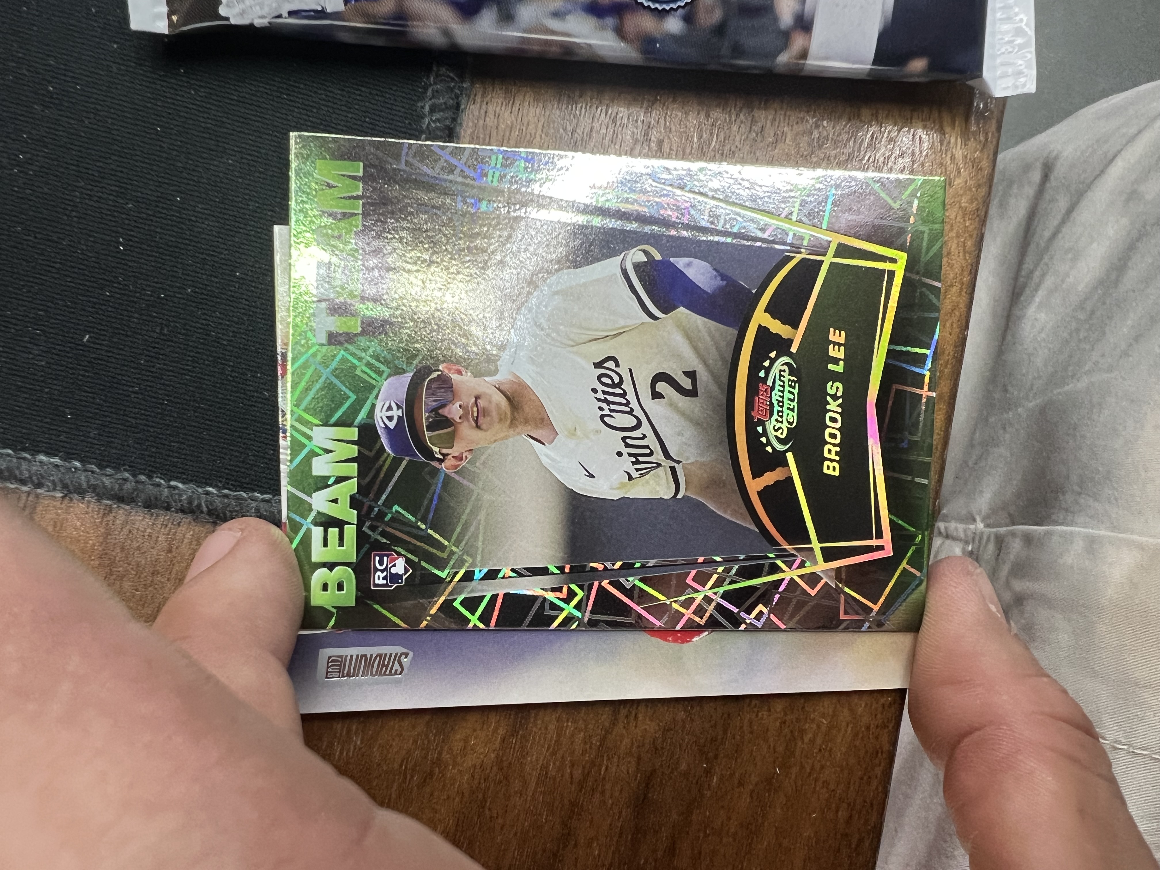 Brooks Lee - Ultraviolet Beam Ultraviolet Beam Insert Near Mint - Trading Card Image