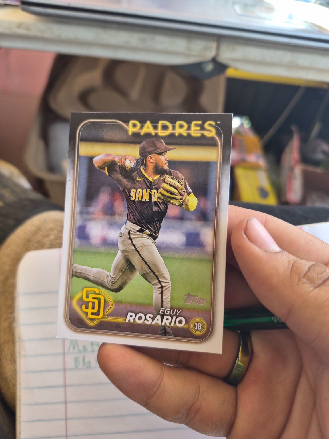 Eguy Rosario - 2024 Topps Series Two Base Base - Trading Card Image