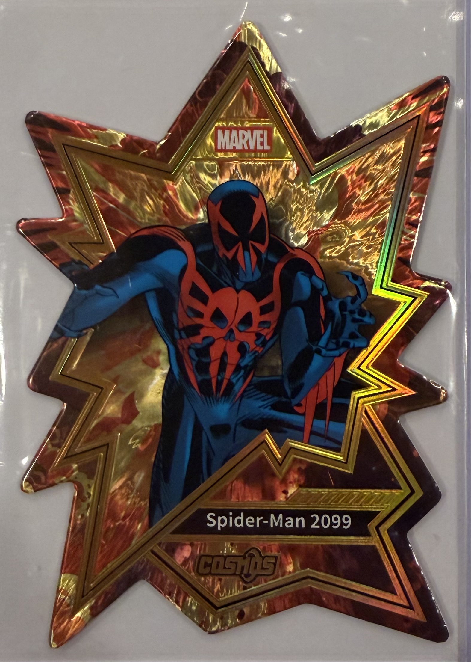 Spider-Man 2099 Star Die-Cut Star Die-Cut Near Mint - Trading Card Image