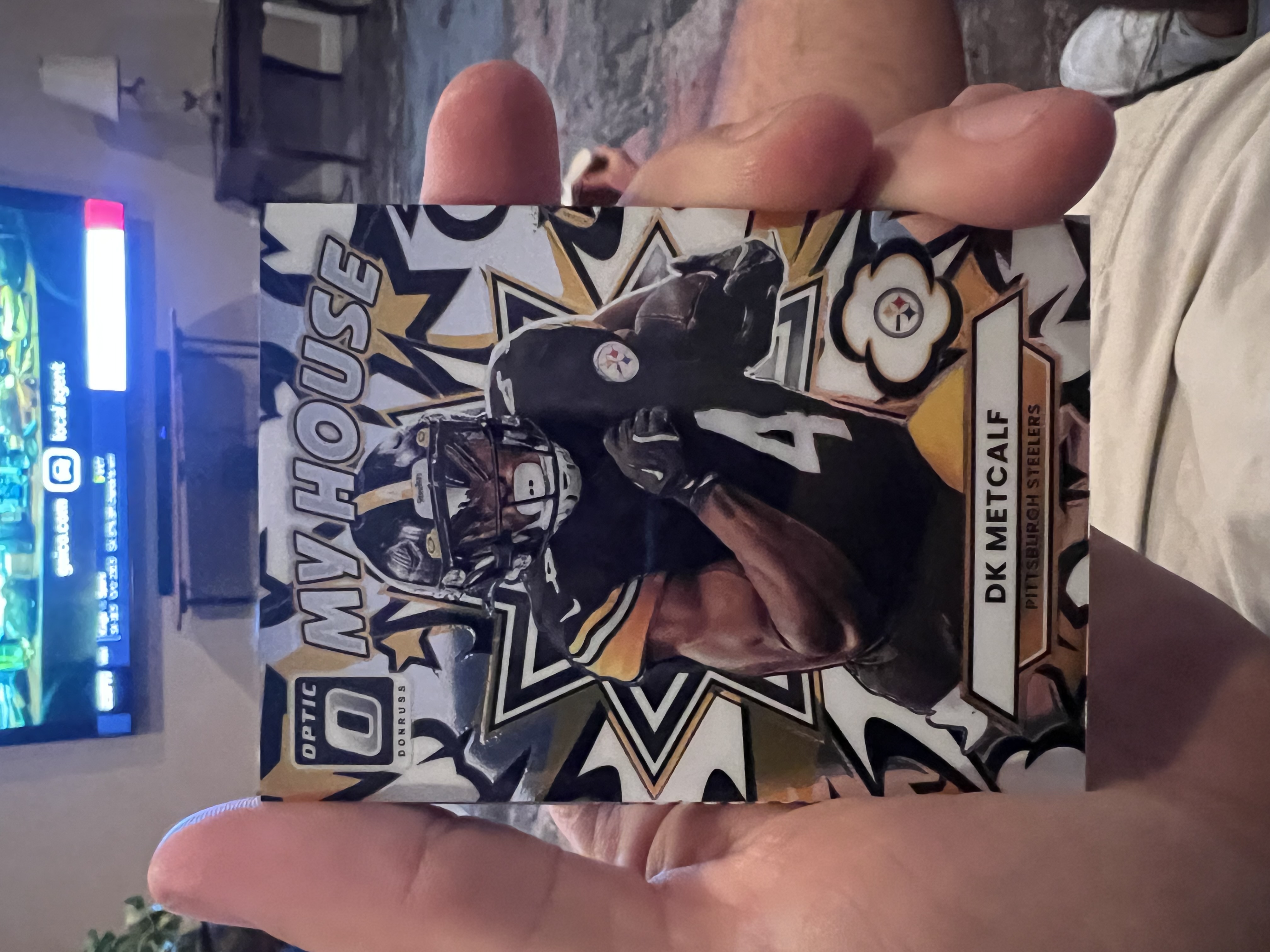 DK Metcalf My House Insert My House Insert Near Mint - Trading Card Image