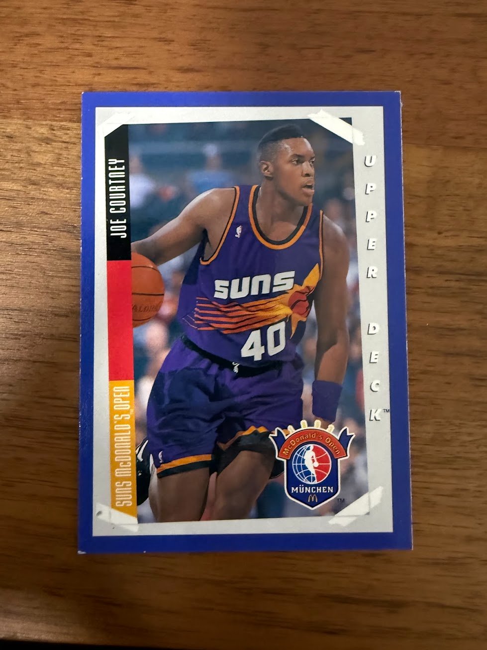 Joe Courtney 1993-94 Upper Deck McDonald's Open Base - Trading Card Image