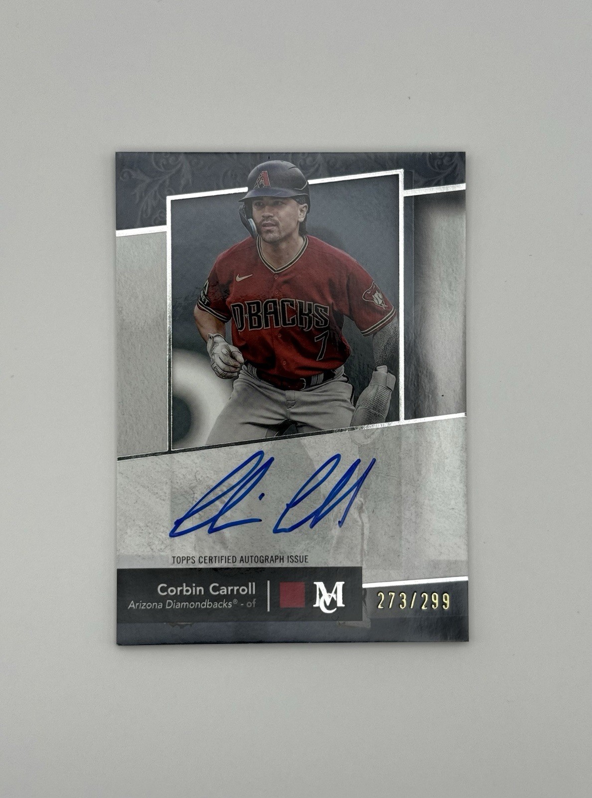Corbin Carroll /299 Autograph - Trading Card Image