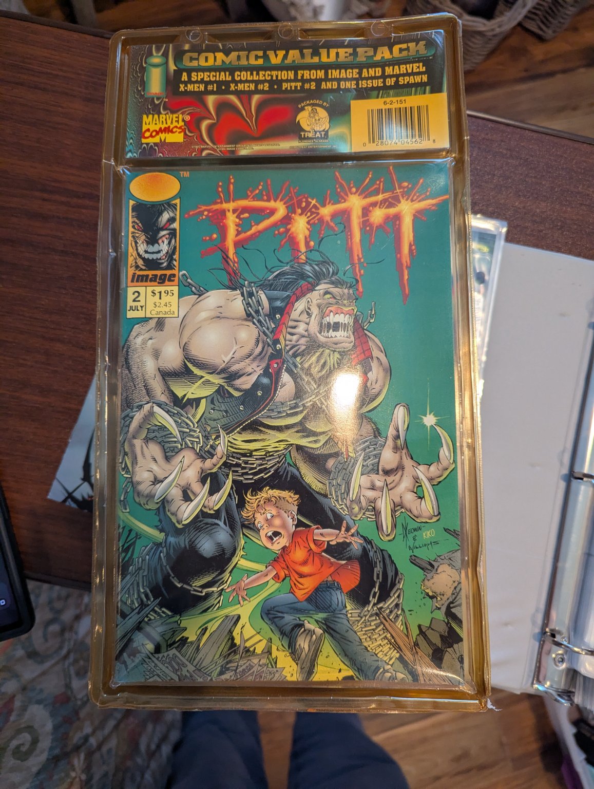 Pitt #2 Base (Comic Value Pack) - Trading Card Image