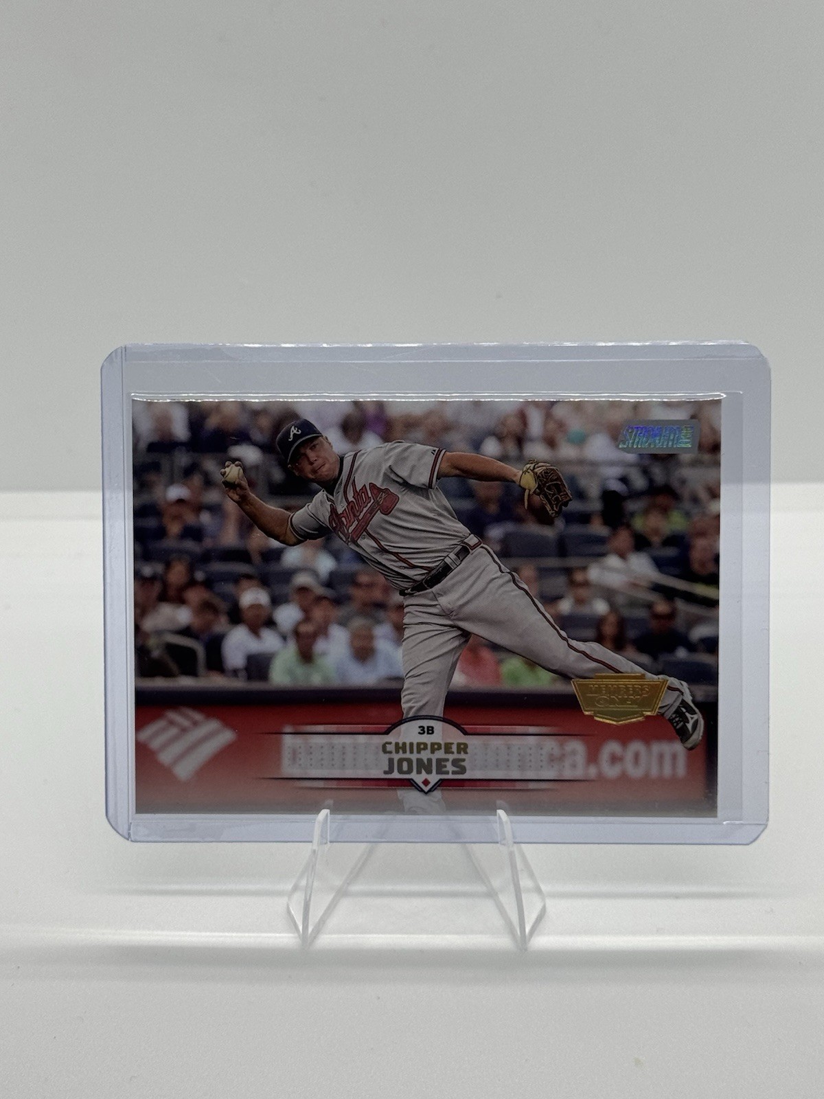 Chipper Jones - Members Only Members Only - Trading Card Image