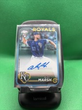 Alec Marsh - Autographed Rookie Card Base Autograph - Trading Card Image